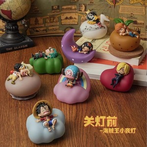 Prodotto caldo Anime figure di un pezzo luce notturna ciondolo scatola misteriosa regali per ragazzo amico modello Pvc giocattolo in plastica scatola cieca - Product Image 3