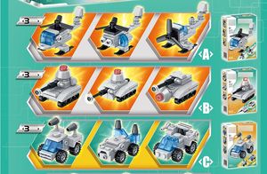 City War Military Battleship Kit <span class=keywords><strong>de</strong></span> construcción 8 en 1 Cruiser Ocean Ship Building Blocks Set Warship <span class=keywords><strong>Helicóptero</strong></span> Tanque Juguetes militares - Product Image 4