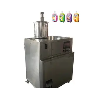 800-1000bags/h Automatic Spout Pouch Fruit Juice Filling Capping Packing Machine