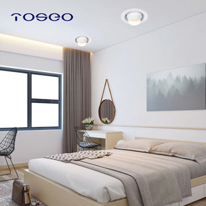 Projecteur encastré de design moderne à lumière LED commerciale réglable avec éclairage intérieur rétractable en aluminium Cob - Product Image 4