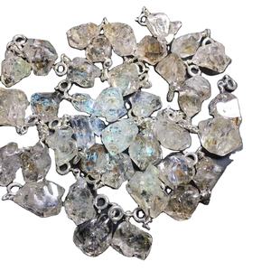 Herkimer Diamante Cristal DIY Jóias Pingente <span class=keywords><strong>Natural</strong></span> Cura Pedras para Presente Dando Artesanato De Cristal Artesanato Artesanal - Product Image 1