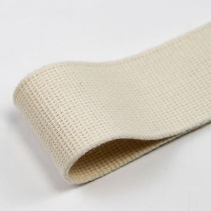 Factory Recycled 38mm Cotton <b>Webbing</b> Strong Bag Straps 1.5 Inch Wide Cotton 5cm <b>Webbing</b> Strap for Garment Clothes - Product Image 2