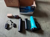Souffleur de poussière de feuilles portable léger sur batterie sans fil 21V