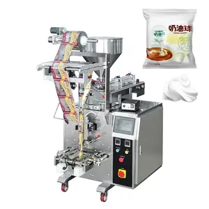 Quality factory direct sales automatic liquid creamy cat snack cow milk pouch packing machine