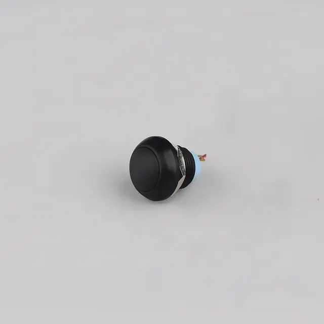 CMP 12 мм пластиковый 6 видов цветов черный корпус припой 2 контакта Водонепроницаемая микро мгновенная кнопка запуска круглый переключатель герметичная кнопка