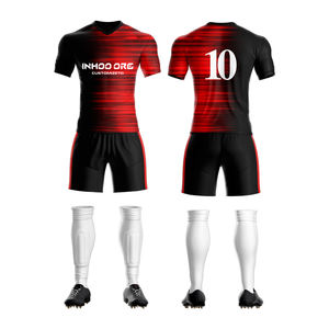 Unisex Retro Soccer Wear Neue Atmungsaktiv ität Fußball trikot Benutzer definierter Logo-Druck Erwachsene Kinder mit Club Sublimation T-Shirt OEM - Product Image 6