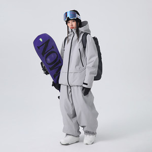 Nouvel ensemble de combinaison de ski imperméable rembourrée 3L pour femmes, snowboard, hommes, ski alpin, vêtements de ski professionnels chauds pour l'hiver - Product Image 5