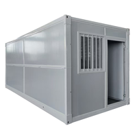 DYCE1 Maison Conteneur Modulaire Moderne en Panneaux Sandwich d'Acier, Cabine Préfabriquée Portable Personnalisée avec Salle de Bain Contemporaine