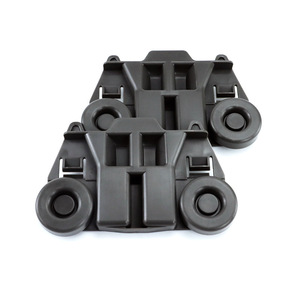 Dishwasher <b>Wheels</b> W10195417V Plastic <b>Replacement</b> Rollers For Home Appliance Accessories - Product Image 4