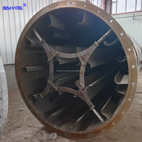 Hochleistungs-JNSHARE Holz-Biomasse-Trommeltrockner Energiesparende Trocknungsmaschine 300kg-10000kg Kapazität 2200kg/h Produktion