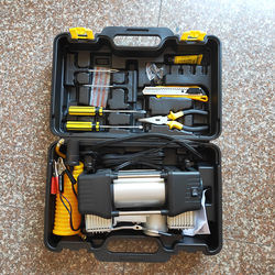 <span class=keywords><strong>Compresseur</strong></span> d'air robuste 12V, outils de réparation de pneus de voiture de bonne qualité, pompe à Air Portable pour gonfleur de pneus - Product Image 5
