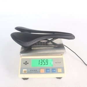 Sillín de Fibra de Carbono Completa + Cuero, Apto para Bicicleta de Carretera y Montaña, Asiento Delantero SD013 - Product Image 6