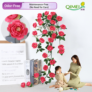 Flor <span class=keywords><strong>de</strong></span> <span class=keywords><strong>trompeta</strong></span> simulada para colgar en la pared flor vid Hotel hogar interior Morning Glory, adecuado para la decoración <span class=keywords><strong>de</strong></span> patio y balcón - Product Image 5