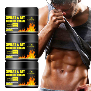 Crema adelgazante de cáñamo para hombres y mujeres, gel caliente adelgazante, crema de masaje para fitness abdominal y muscular - Product Image 5