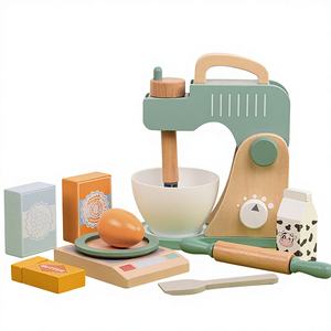 Ensemble <span class=keywords><strong>de</strong></span> <span class=keywords><strong>cuisine</strong></span> en bois nordique CE pour enfants, avec légumes simulés, cafetière et grille-pain, maison <span class=keywords><strong>de</strong></span> jeu complète pour filles <span class=keywords><strong>de</strong></span> 4 à 6 ans - Product Image 3