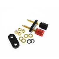 Prise cc alimentation à courant élevé prise femelle DC099 prise en métal 5.5*2.1 broches plaqué or prise militaire sortie
