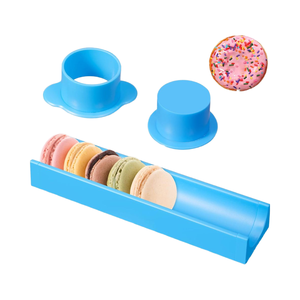 Veributifo jetable gâteau Pop moule cercle Cutter <span class=keywords><strong>poussoir</strong></span> plateau ABS plastique facile à libérer antiadhésif pour les fêtes maison Desserts - Product Image 1