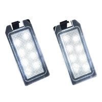 Luz de matrícula LED para Jeep Grand Cherokee 2014 2015-2020 Compass Patriot 2014-2017 Fiat 500 Dodge Viper Maserati Levante