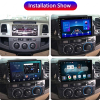 Radio de Auto Android con DSP y Car-play 2 Din para Toyota Fortuner Hilux 2004-2014, Reproductor Multimedia de Video