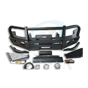 Hilux บัมเปอร์หน้า<span class=keywords><strong>2021</strong></span> Hilux,บั๊มเปอร์ด้านหน้าและด้านหลังบาร์กันชนสำหรับ Mitsubishi 2022 Triton L200พร้อมไฟสองดวง - Product Image 4