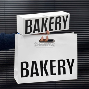 Tùy Chỉnh Môi Trường Các Tông Màu Trắng Thực Phẩm Hộp Giấy Nhỏ Hộp Giấy Để Nướng Bánh Cookie Làm Bằng Tay Bao Bì - Product Image 6