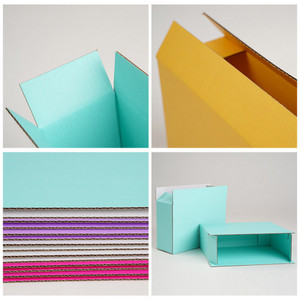 Großhandel Recycelbare 12*6*6cm 4,6*2,2*2,2 Zoll Braune Wellpappe-Versandbox mit Prägung und Matter Beschichtung - Product Image 6
