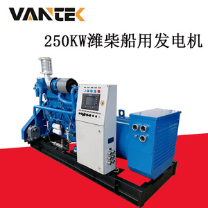 Grupo Electrógeno Diésel Jiangsu Wantai de 250kW, Refrigerado por Agua, Regulación Automática de Voltaje, 50Hz, Uso Marino - Product Image 3