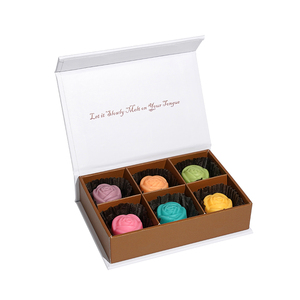 Tùy Chỉnh Truffle Sô Cô La Hộp Với Divider Tông Kẹo Hộp Từ Đóng Cửa Quà Tặng Giấy Hộp - Product Image 5