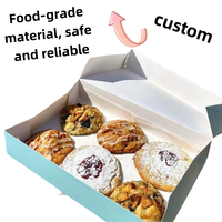 Boîte de papier à pain de qualité alimentaire pour gâteaux design personnalisé boîte de mochi croissant tiramisu grand beignet sucré à emporter mini macaron vente en gros