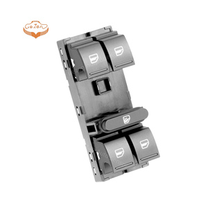 Interruptor Maestro Elevalunas Eléctrico al por Mayor 1K4959857 5K4959857 para <span class=keywords><strong>Seat</strong></span> Volkswagen VW Golf Mk4 Passat CC GTI Repuestos Chinos para Automóviles - Product Image 1
