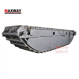 Недорогая плавающая гусеница для болотного экскаватора MAX250PU, подходит для экскаваторов от 24 до 27 тонн