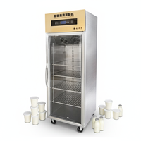 Nouvelle Machine Commerciale Intelligente à Yaourt Grande Capacité en Acier Inoxydable, Armoire de Fermentation pour Boulangerie