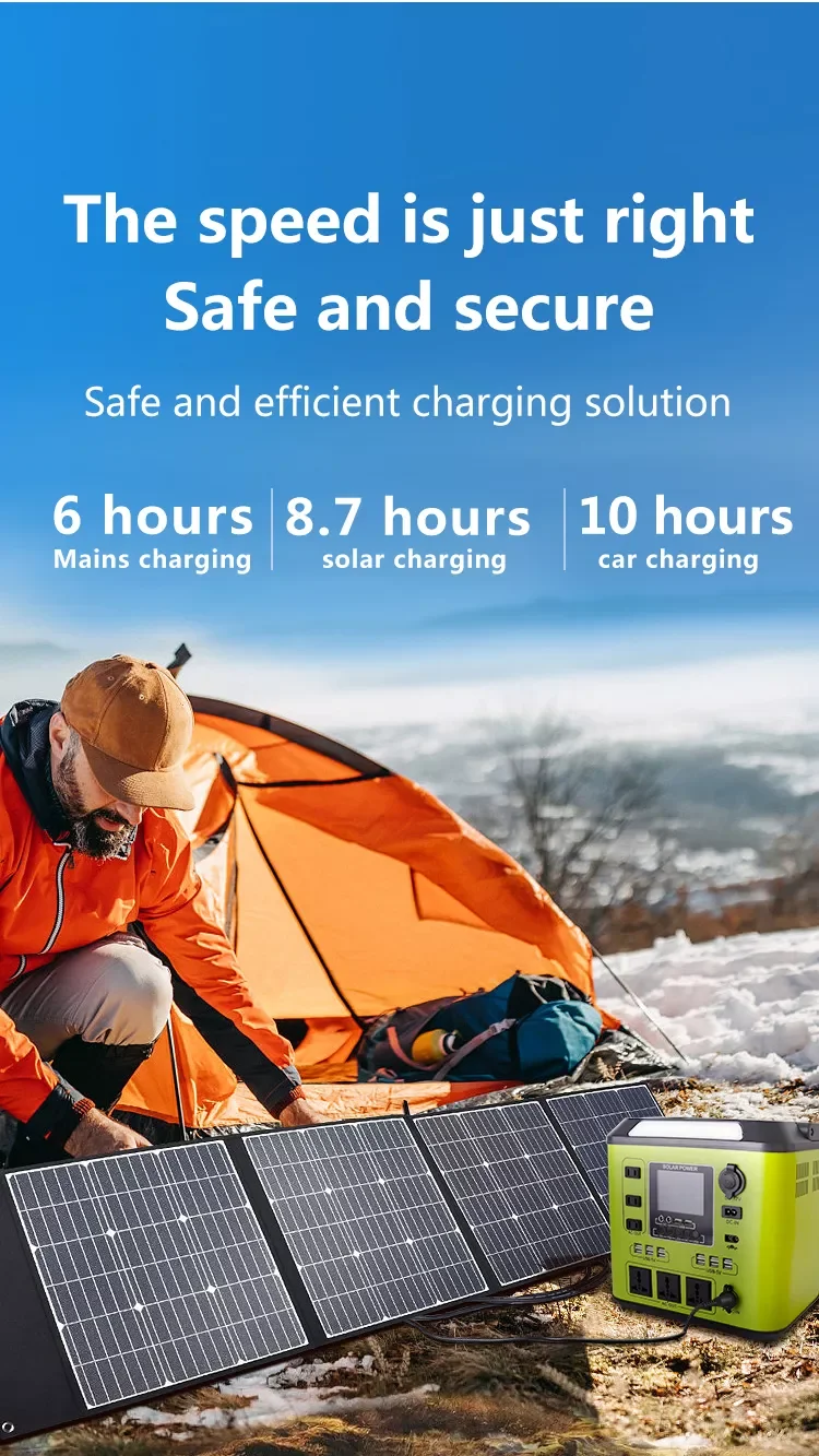 Factory Direct 1500W Large Capacity Portable Power Station / Mini Power Bank Cheap Outdoor Camping Solar Power Generator