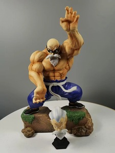 Figura de Acción de PVC de 25.5 cm de <span class=keywords><strong>Kame</strong></span> <span class=keywords><strong>Sennin</strong></span> de Dragon Ball Z, Modelo de Doble Cabeza Intercambiable, Juguete de Maestro Roshi Musculoso para Decoración del Hogar y Coleccionistas - Product Image 1