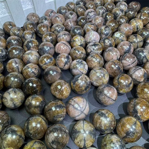 Bolas <span class=keywords><strong>de</strong></span> esferas <span class=keywords><strong>de</strong></span> <span class=keywords><strong>cristal</strong></span> <span class=keywords><strong>de</strong></span> Chiastolita curativas naturales <span class=keywords><strong>de</strong></span> alta calidad al por mayor para Decoración - Product Image 4