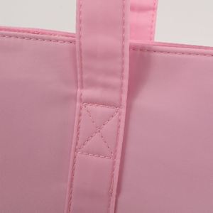 กระเป๋าโท้ทไนลอนขนาดใหญ่ ปักลายตามสั่ง ทนทาน กันน้ำ เหมาะสำหรับผู้หญิง ใช้เดินทาง ท่องเที่ยว ช้อปปิ้ง หรือไปทะเล - Product Image 4