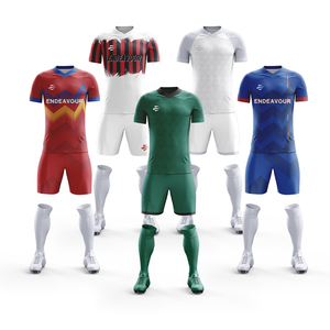 Camiseta de Fútbol de Competición Profesional, Suave, Transpirable y de Secado Rápido para Partidos de Liga, 100% Poliéster Transpirable - Product Image 1