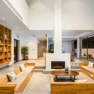<span class=keywords><strong>Estufa</strong></span> de Leña Moderna de Hierro Fundido para Esquina, Color Negro Mate, para Interiores, Ideal para Apartamentos y Hoteles, Compatible con Leña - Product Image 6