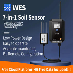 เครื่องส่งสัญญาณเซ็นเซอร์อุณหภูมิความชื้นในดิน RS485อุตสาหกรรม40~ 85 ℃ mqtt สำหรับการเกษตรที่มีความแม่นยำ - Product Image 2