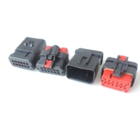2 3 4 6 8 12 Pin TE Connectivity AMPSEAL Seri 16 Konektor Otomotif Betina 8 Jalur 776532-1