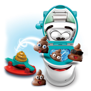 Juego de truco de baño nuevo extraño catapulta caca parodia juguete padre-hijo lanzamiento interactivo rastrillo juego de mesa - Product Image 1
