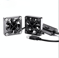 SC4010 USB échappement Mini ventilateur Infinity 40mm DC5V silencieux AC pour armoires électroniques VR engrenage TV boîtes framboise Pi ODM plastique
