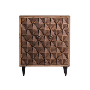 [Brand] Solid Wood Carved <b>Sideboard</b> Cabinet A1999 Storage Living Room Cabinet - Product Image 5