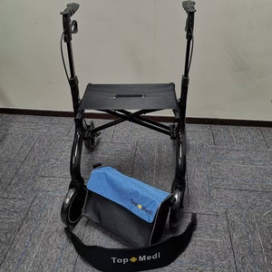 Andador Ultra Portátil de Fibra de Carbono de 6 kg con Asiento Confortable y Frenos - Product Image 6