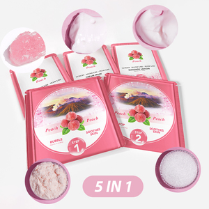 Bộ dụng cụ chăm sóc chân spa cao cấp 5 bước: tẩy tế bào chết & dưỡng ẩm bằng bọt khí, mùi hương, màu sắc, công thức và bao bì tùy chỉnh hoàn toàn OEM/ODM - Product Image 2