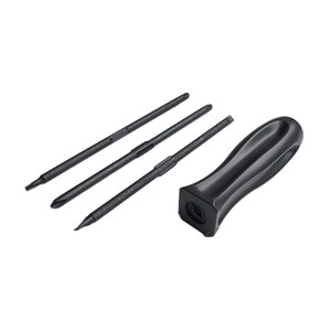 3 In 1 Screwdriver 106mm 6mm Magnetic Phillips Head Slotted Torx Bit Set Multifunctional Tool For Precision Repair - Product Image 4