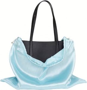 Custom Logo Luxury Satin <b>Drawstring</b> Dust <b>Bags</b> for Handbags Silk Dust <b>Bag</b> for Dress Jewelry Clothes Shoes - Product Image 3