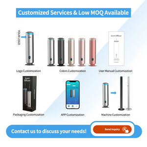 Rechargeable Waterless Essential <b>Oil</b> <b>Diffuser</b> Smart Automatic Air Freshener Aroma <b>Diffuser</b> Machine for Home Office - Product Image 5