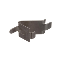 Support de feuille en tôle d'acier inoxydable personnalisé, pince plate en métal, Clips à ressort en forme de V de retenue de Contact