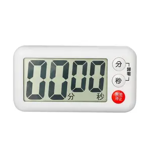 Vendita calda grande schermo magnete timer promemoria 99'59'' conto alla rovescia forno digitale timer da cucina timer da studio per la scuola di casa